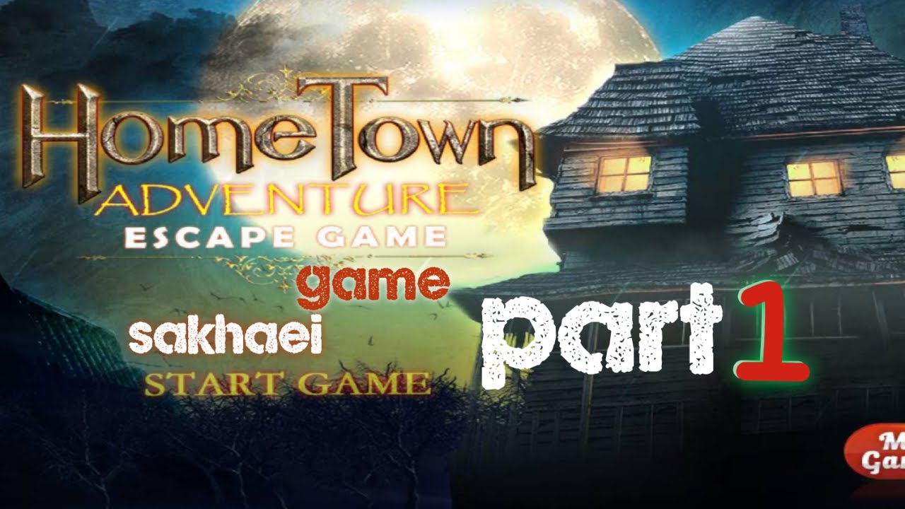 Escape game hometown adventure walktrough_part1 YouTube