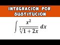 Integración por sustitución - Ejercicio 2