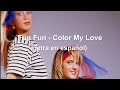 Fun Fun - Color my love (letra en español)