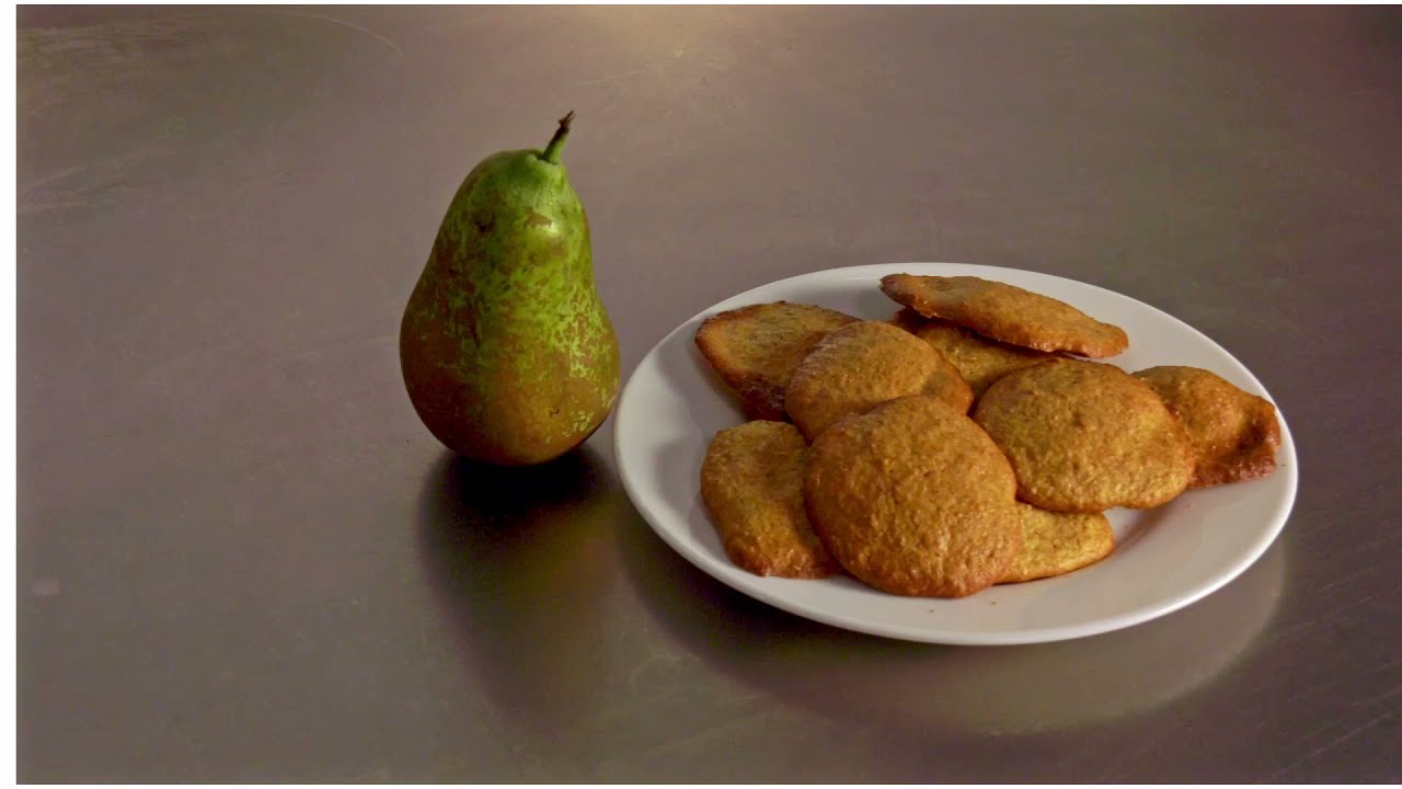 Galletas de espelta y pera (Recetas para desayunos y meriendas)