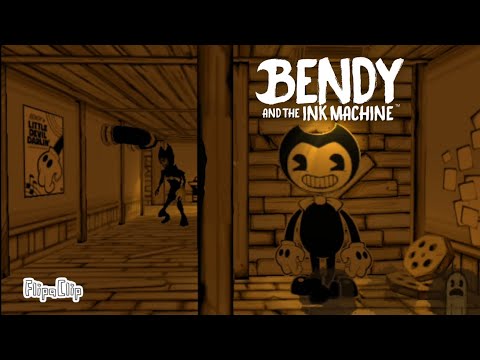 Видео: рофл прохождение BENDY and the ink machine, глава 1