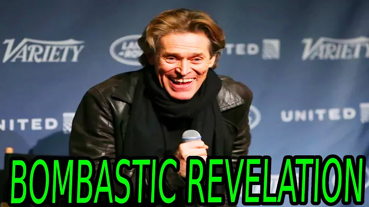 FOR THIS NO ONE IMAGINED! Willem Dafoe says he's open to.. [ LATEST OF THE FAMOUS]