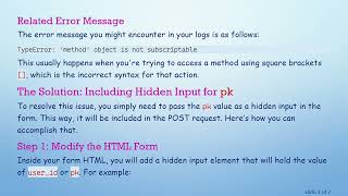 Resolving the TypeError in Django AJAX Post Requests: How to Ensure Variables Are Passed Correctly