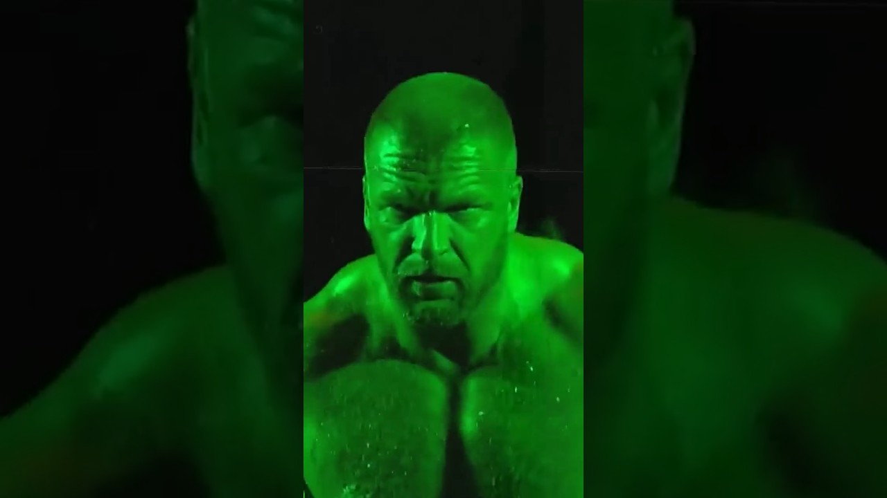2nd Degree Burn to Triple H in WWE