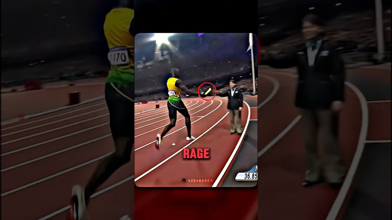 Bolt Rage-Baited the Official… After Breaking the Record 😭🔥