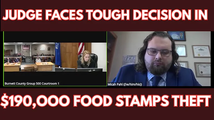 Judge Mogen Faces Tough Decision in Shocking 190,000 Food Stamps Theft Case?