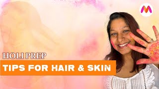 Pre Holi Skincare & Haircare with @PujaBhura | Holi Prep Tips | Holi Skincare & Haircare | Myntra