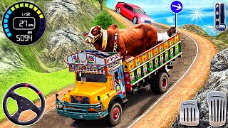 Offroad Indian Truck Driving Sim - Animal Transport Truck Drive Game 3D | Android Gameplay screenshot 5