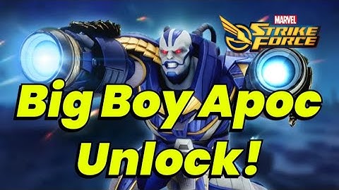 Apocalypse Saga: Apocalyptic Difficulty - Gameplay Guide! BIG APOC UNLOCK F2P | MARVEL Strike Force