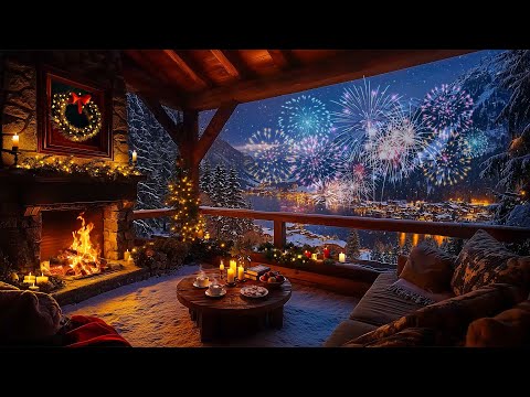 Cozy Cabin New Year S Eve Soothing Piano Jazz Warm Fireplace Sounds Fireworks For Relaxation Cozy Cabin New Year S Eve Soothing Piano Jazz Warm Fireplace Sounds Fireworks For Relaxation