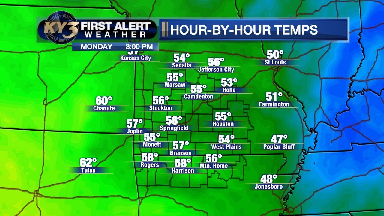 A warmer stretch of weather this week - YouTube