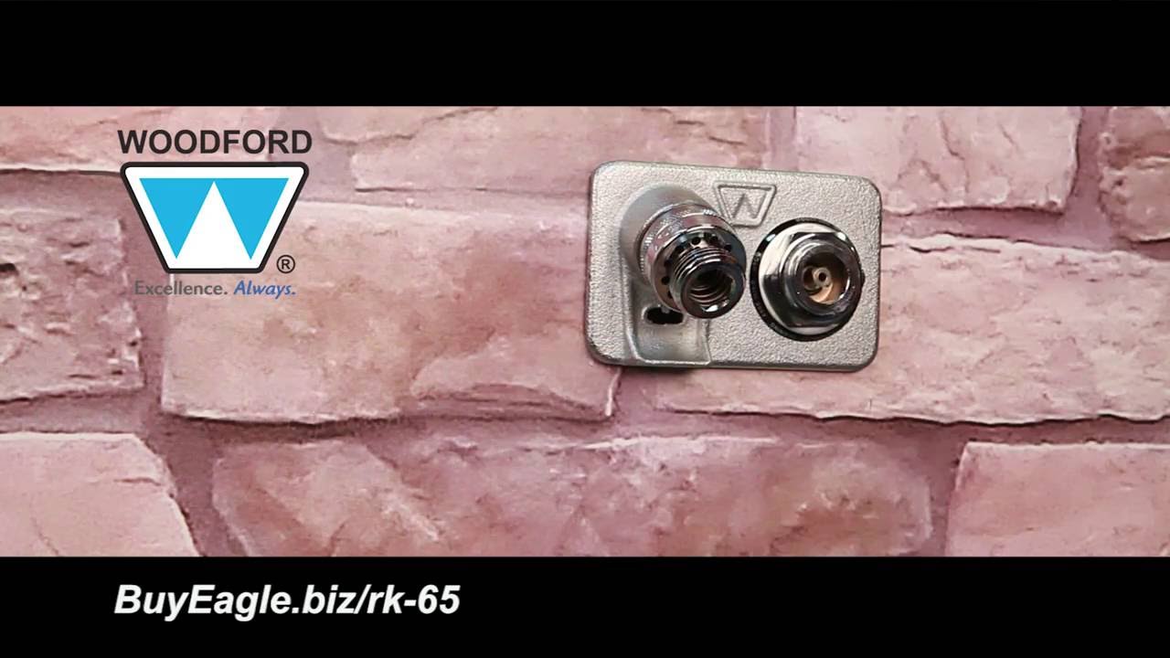 Woodford Model 65 67 Commercial Wall Hydrant Repair Video Youtube