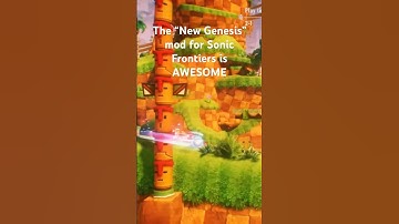 The “New Genesis” Mod for Sonic Frontiers is awesome #gaming #sonic #sonicfrontiers