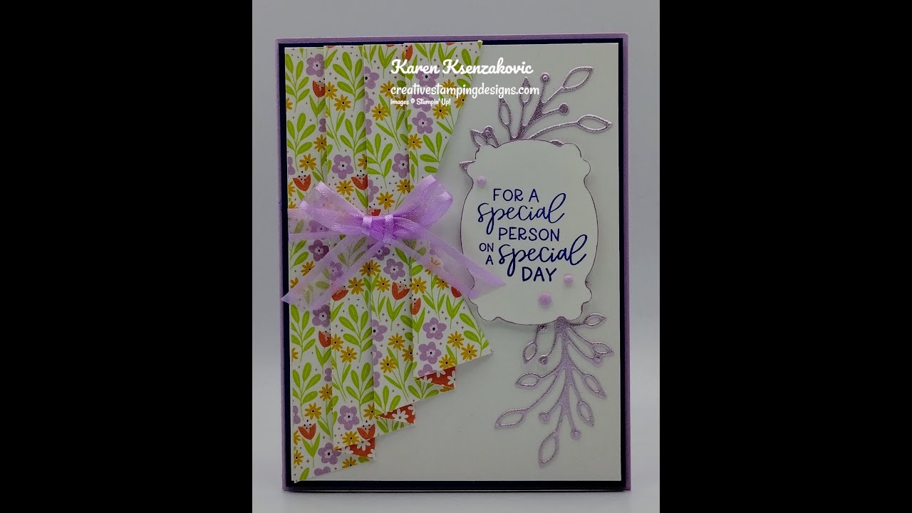 Stampin' Up! Perennial Lavender Postage