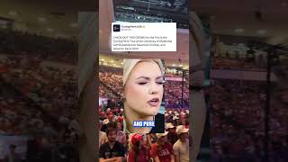 Erika Kirk hits out at jibes about her jewelry with funny quip. #charliekirk #erika #belovedtv