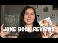 June Book Reviews &amp; July TBR List