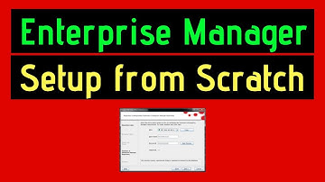 Enterprise Manager Install Tutorial - MicroStrategy