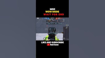 MG3 wow mode #bgmi #pubg #pubgmobile #ytshorts #trending #shorts