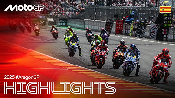 2025 Aragon GP Highlights 🧱