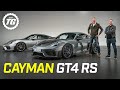 FIRST LOOK: Porsche Cayman GT4 RS – 493bhp GT3 engine, £108k, the loudest RS model ever! | Top Gear