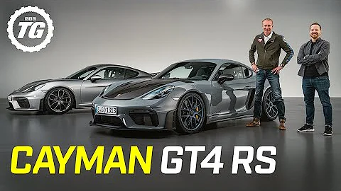 FIRST LOOK: Porsche Cayman GT4 RS  493bhp GT3 engi...