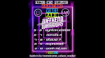 Hardcore Vibes Radio - Syntax Error Live Stream 18th Feb 2022
