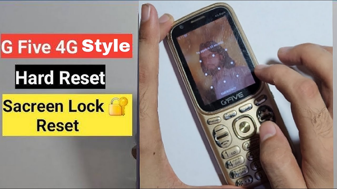 Gfive 4G Style Hard Reset Unlock Password With FREE TOOL || gfive 4g style hard reset