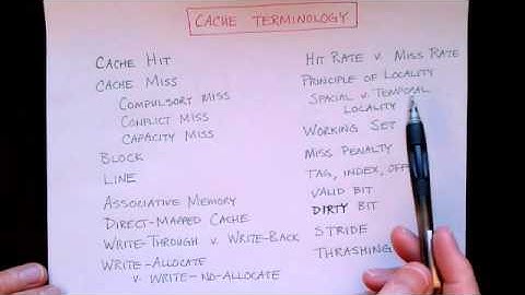 Lecture 9/9:Caches-Summary