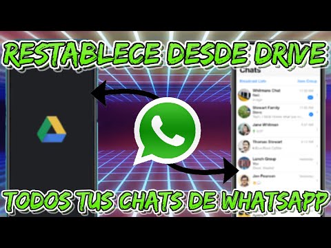 Backup & Restore WhatsApp on Android via Google Drive. 