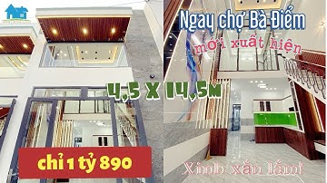 💥Vừa xuất hiện 3 siêu phẩm giá rẻ! Gần chợ Bà Điểm Hóc Môn chỉ 1 tỷ 890tr 🔑