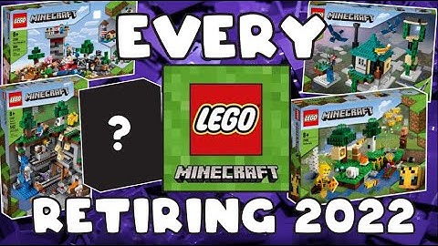 Every LEGO Minecraft Set Retiring 2022 / LEGO Retiring 2022 / LEGO Investing 2022