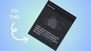 How to Fix “Oops you've caught an ultra rare error” in Discord