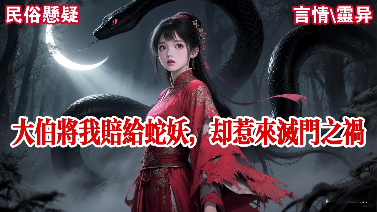 【完结】端午节，堂兄在后山摔死了一条白蛇，还踩碎了所有蛇蛋。当天夜里，一只大黑蛇托梦给大伯。它说堂兄杀了它的家人，它让要大伯一家付出代价。大伯向村里神通广大的巫师求助。#有声小说 #悬疑 #助眠