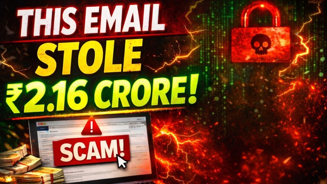Email Spoofing Explained | How ₹2.16 Crore Scam Happened in India!!