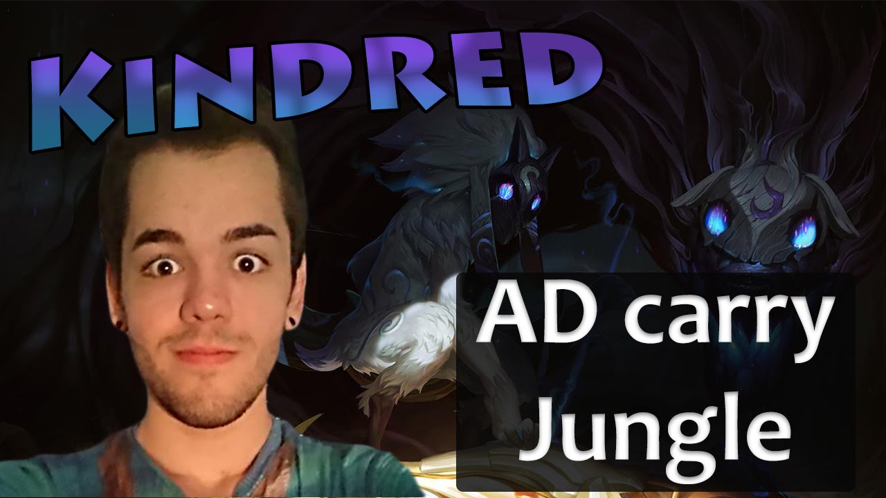 KINDRED New Champion Gameplay Jungle & Ad carry YouTube
