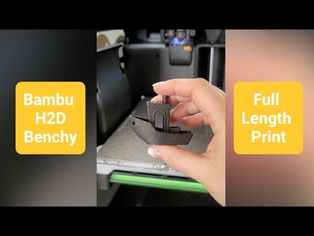 Benchy Full Length Print on the Bambu H2D - YouTube