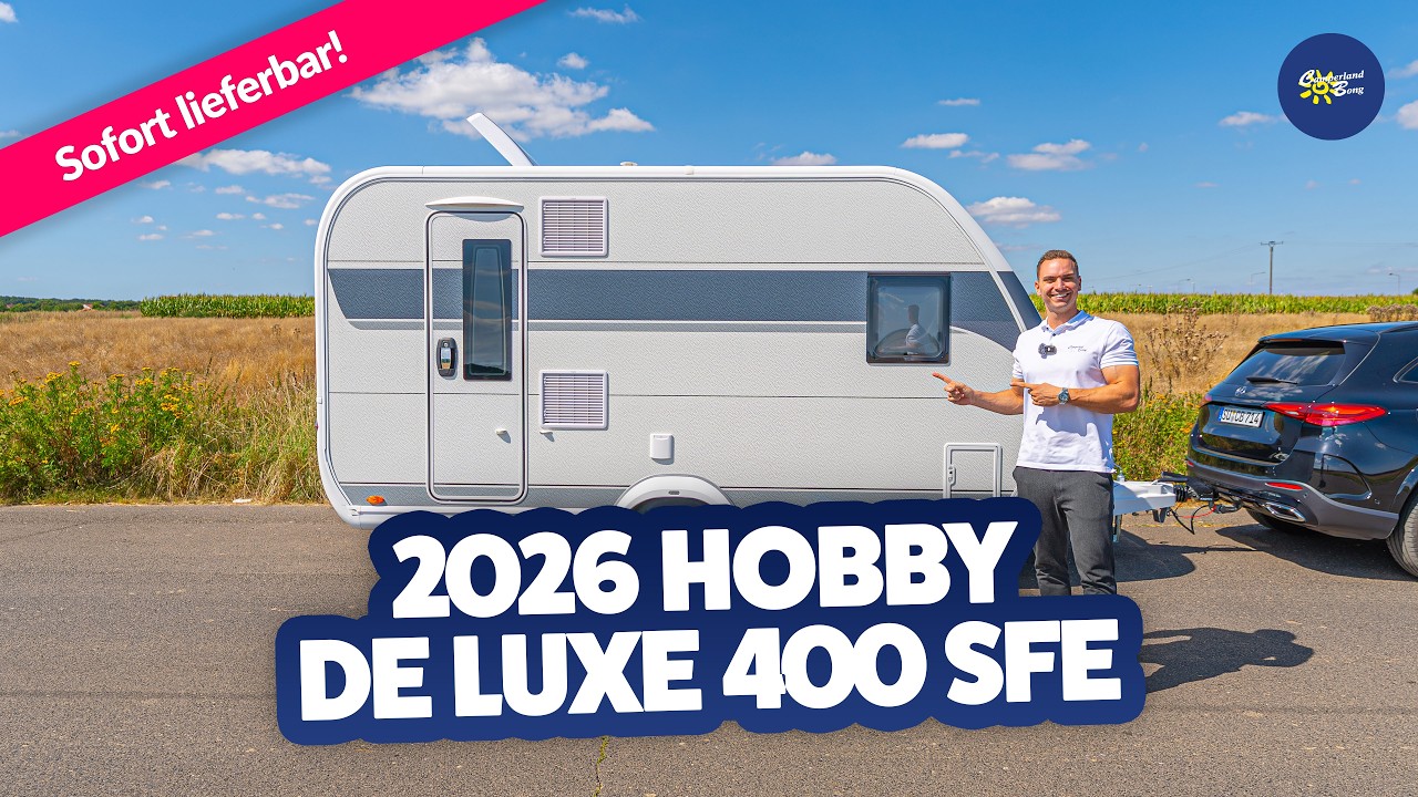 ✨JETZT NEU:  2026 Hobby De Luxe 400 SFe | Caravan | Test & Kaufberatung - Camperland Bong