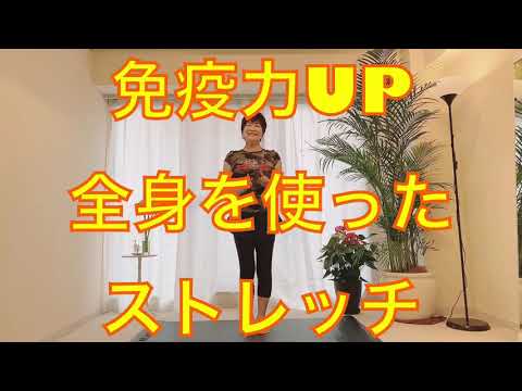 【コロナに負けるな！】免疫力を上げる全身のストレッチ
