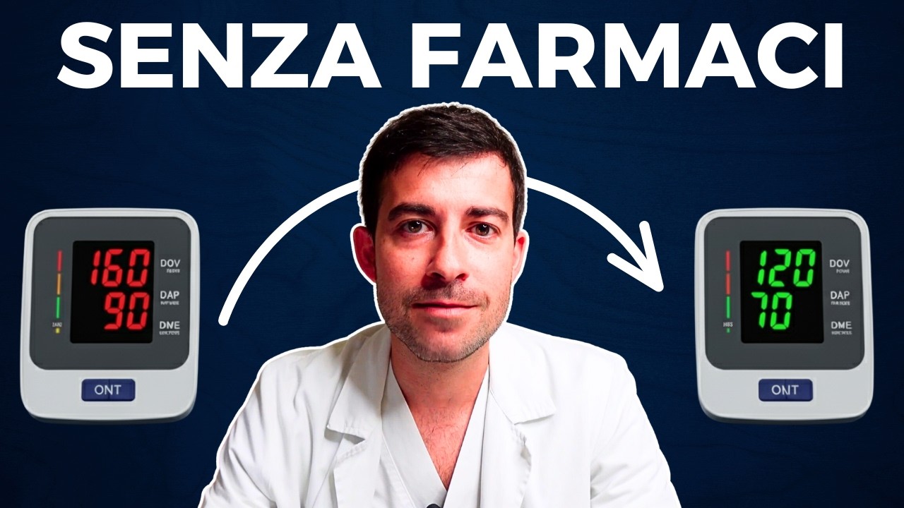Come abbassare la pressione arteriosa SENZA MEDICINE