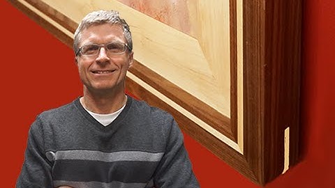 Walnut and Maple Picture Frame