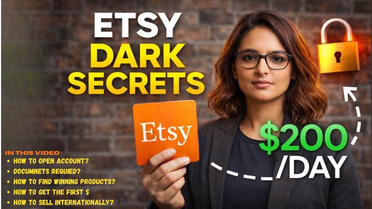 Etsy Side Income Secrets You Need To Know in 2026 - HOW TO SELL ON ETSY | Campus to commerce