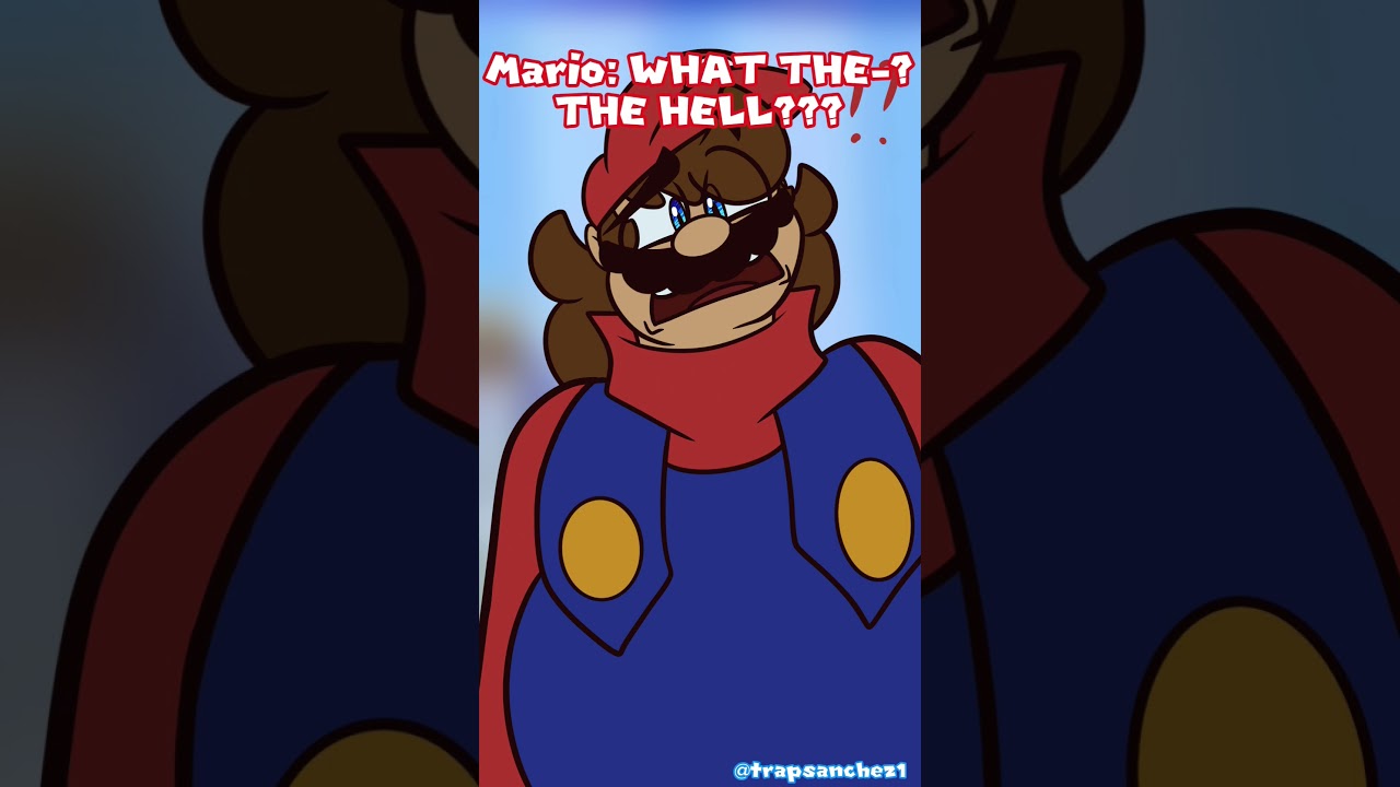Mario helped after 5 minutes of straight laughter 