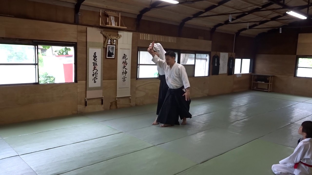 合気道　回転投げ３種（内回転・外回転・入身転換）　180610　象水館