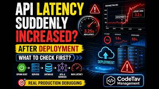 API Latency Suddenly Increased After Deployment? Here's How Senior Backend Engineers Debug It