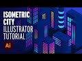 Isometric City Illustrator Tutorial