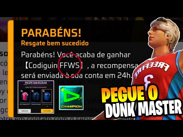 VAZOU! RESGATE GRÁTIS CODIGUIN MUNDIAL 2023! COMO RESGATAR CODIGO INFINITO FREE  FIRE ffws universal 