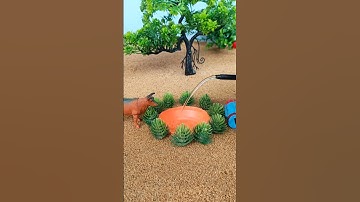 diy tractor water supply cow video science project #shorts #youtubeshorts