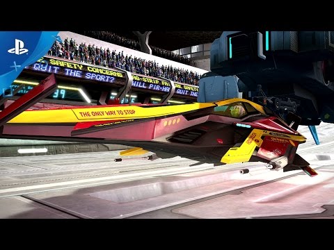 WipEout Omega Collection - Release Date Trailer | PS4