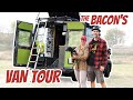 ProMaster Camper Van Conversion With A DIY Roof Rack | Van Life Tour