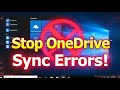How to disable SharePoint sync button and stop OneDrive sync errors permanently